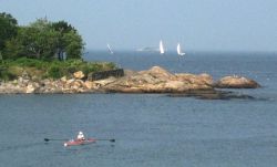 Rowing on the New England Coastline